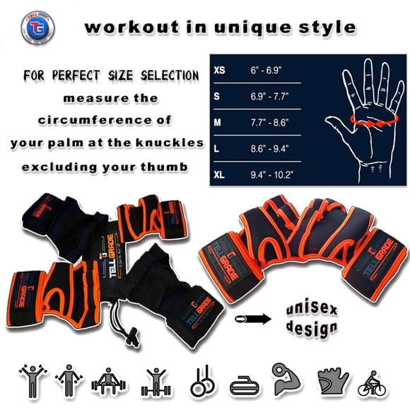 Executive Black Premium Ventilated Workout Gloves - New - Picture 9 of 9